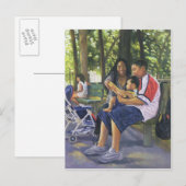 Family in the Park 1999 Briefkaart (Voorkant / Achterkant)