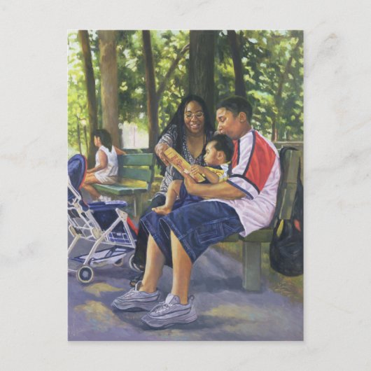 Family in the Park 1999 Briefkaart (Voorkant)