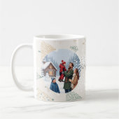 Family in the Snow Mug – Cozy Christmas Gift for L Koffiemok (Links)