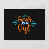 Family is a Gift Briefkaart (Voorkant)
