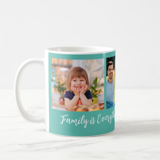 Family Is Everything 3 Photo Collage Family Name   Koffiemok (Links)