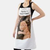 Family Is Everything, Kitten Apron Schort (Insitu)