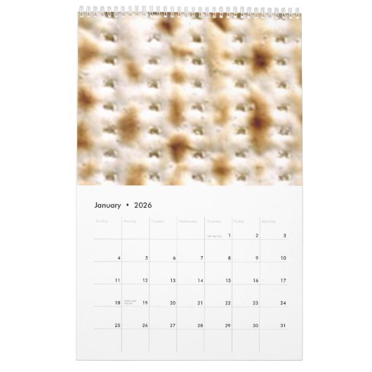 Family Jewish Wall Calendar, 9/2014 - 8/2015 Kalender (Jan 2026)