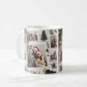 Family, Joy en Christmas Cheer / Coffee Mok (Voorkant links)