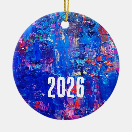 Family Keepsake Keramisch Ornament (Voorkant)