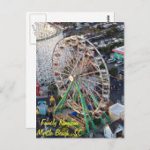 Family Kingdom Carousel Briefkaart (Voorkant / Achterkant)