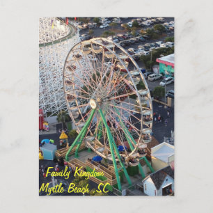 Family Kingdom Carousel Briefkaart