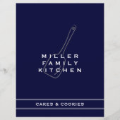 Family Kitchen Cake Cookie Divider | Zeemacht en w (Voorkant)