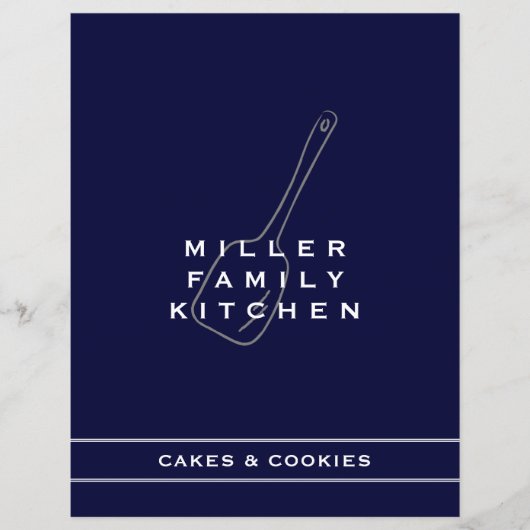 Family Kitchen Cake Cookie Divider | Zeemacht en w (Voorkant)