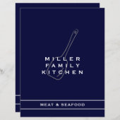 Family Kitchen Meat & Seafood Divider | marine (Voorkant / Achterkant)
