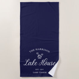 Family Lake House Coastal Custom Decor Strandlaken