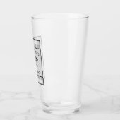 Family Lake House Oars Fish Rustic White Pset Glas (Links)