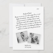 Family Letter Script Coronavirus Vakantie Kaart (Voorkant)