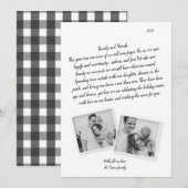 Family Letter Script Coronavirus Vakantie Kaart (Voorkant / Achterkant)