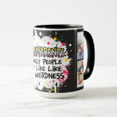 Family Love Burst - personalized Grandparent Day Mok (Voorkant rechts)