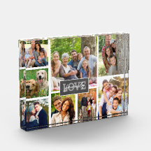 Family Love Custom Photo Collage Modern 