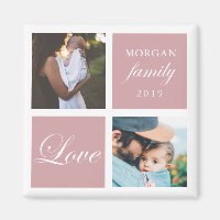 Family Love | Gepersonaliseerd fotomagneet