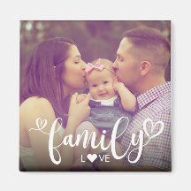 Family Love Heart Script Foto