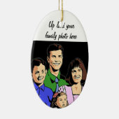 Family Love_ Keramisch Ornament (Rechts)