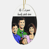 Family Love_ Keramisch Ornament (Links)