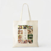 Family Love Photo Collage Tote Bag (Voorkant)