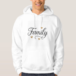 Family Love Sweatshirt met Schattigee Hartaccenten