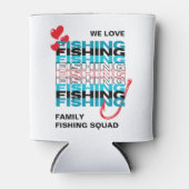 Family LOVE VIST Team Squad Blikjeskoeler (Voorkant)