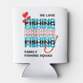 Family LOVE VIST Team Squad Blikjeskoeler (Achterkant)