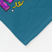 Family Mardi Gras 2026 Fat Tuesday Family Matching Fleece Deken (Hoek)