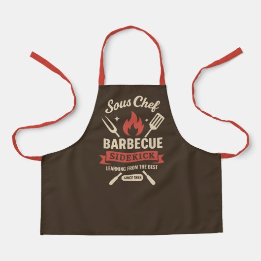 Family Matching Aprons - Kids Apron Schort (Voorkant)