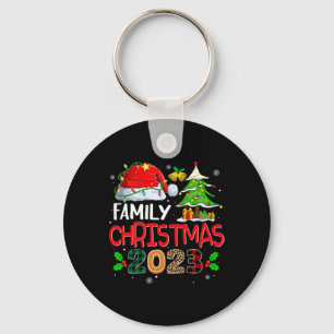 Family Matching Costume Family Kerstmis 2023 Sleutelhanger