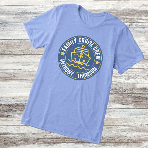 Family Matching Cruise T-shirt Namen voor volwasse