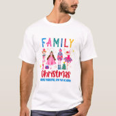 Family Matching Funny Christmas, Nutcracker Ballet T-shirt (Voorkant)