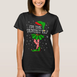 Family Matching Ik ben de Tandarts Elf Kerstmis T-shirt