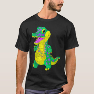 Family Matching Madri Gras Alligator Festival Carn T-shirt