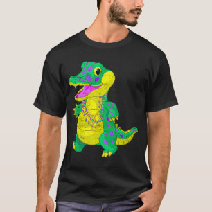 Family Matching Madri Gras Alligator Festival Carn T-shirt