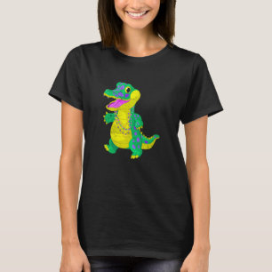 Family Matching Madri Gras Alligator Festival Carn T-shirt