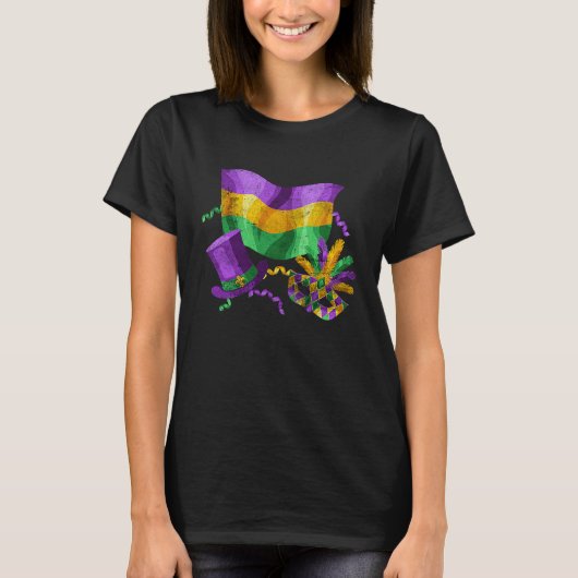 Family Matching Masquerade Parade Festival Mardi G T-shirt (Voorkant)