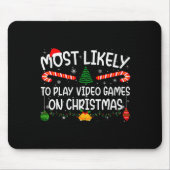 Family Matching Most Likely To Play Video Games On Muismat (Voorkant)