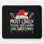 Family Matching Most Likely To Play Video Games On Muismat (Voorkant)