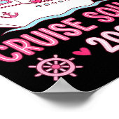 Family Matching Valentines Day Family Cruise Squad Poster (Hoek)