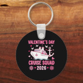 Family Matching Valentines Day Family Cruise Squad Sleutelhanger (Voorkant)