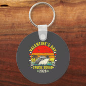 Family Matching Valentines Day For Couples Cruise  Sleutelhanger (Voorkant)