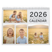 Family Memories 2026 Photo Calendar | Cherish Ever Kalender (Hoes)