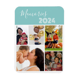 Family Memories 5 fotocollage Magneet