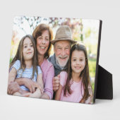 Family Memories Personalized Grandparent Photo Fotoplaat (Zijkant)