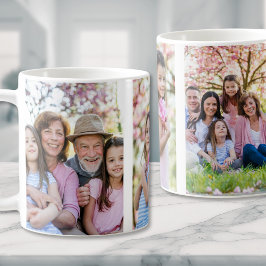 Family Memories Personalized Grandparent Photo Koffiemok