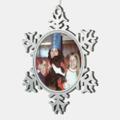Family Memories Tin Sneeuwvlok Ornament (Rechts)