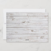 Family Merry kerstfoto Holiday Kaart (Achterkant)