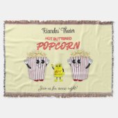 Family Movie Theater with Hot Buttered Popcorn  Deken (Voorkant)